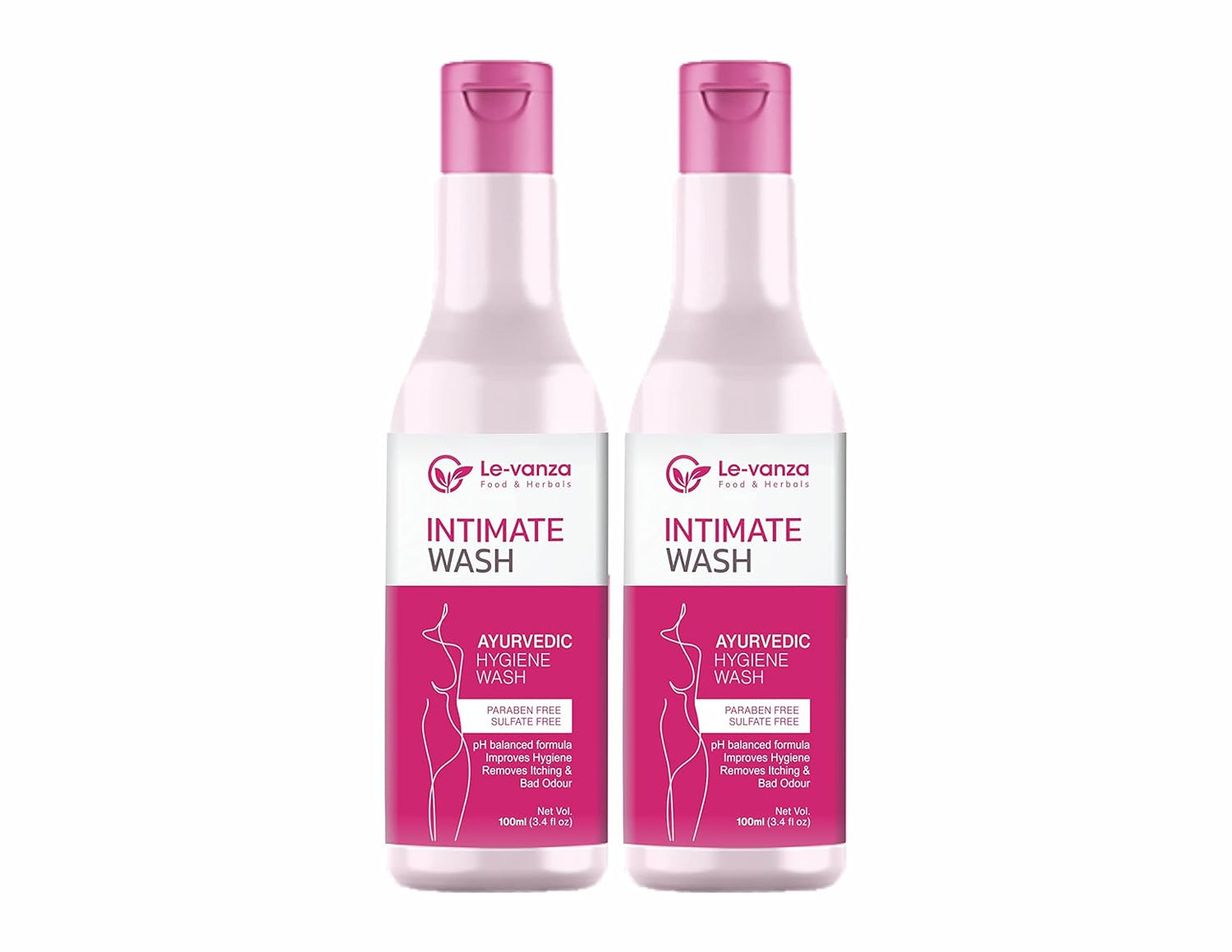 Ayurvedic 100ml (Pack of 1) Intimate Hygiene Hygiene Wash for Women Vaginal Wash Prevents Itching Irritation & Dryness, Suitable For All Skin Types