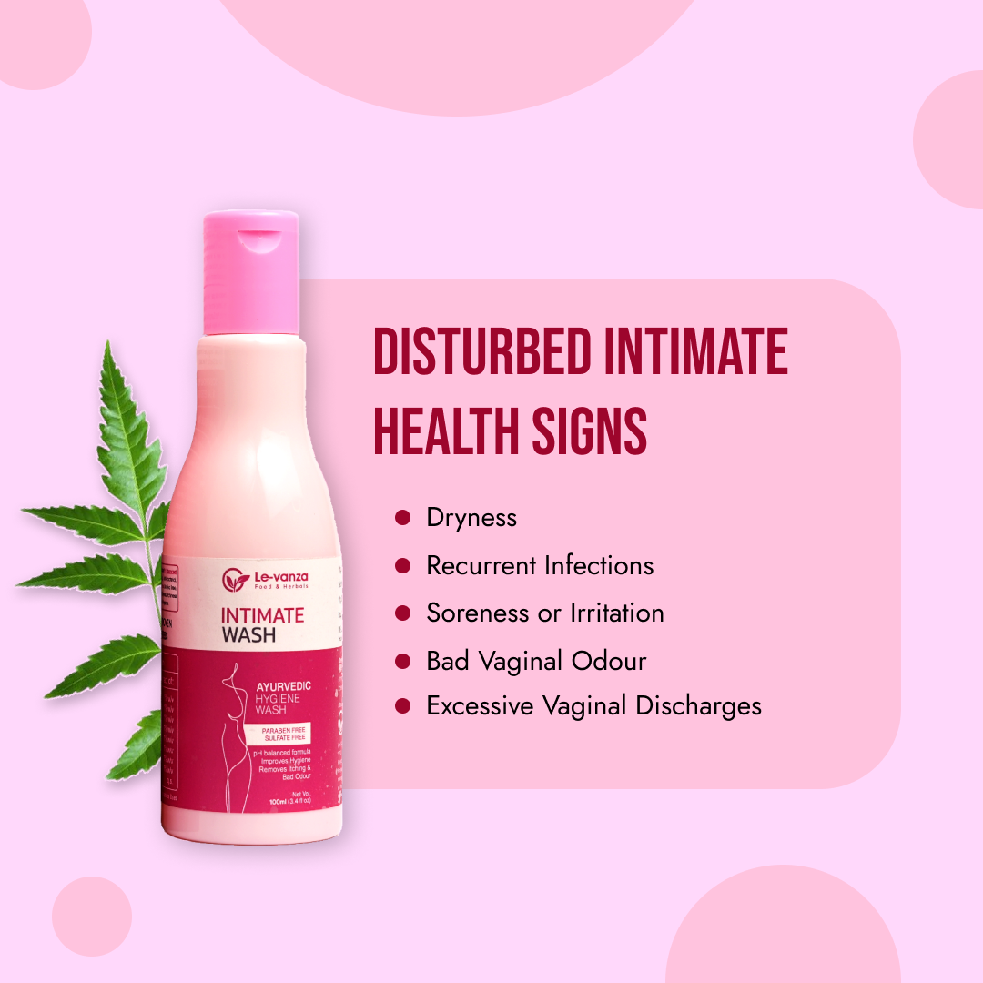 Ayurvedic 100ml (Pack of 1) Intimate Hygiene Hygiene Wash for Women Vaginal Wash Prevents Itching Irritation & Dryness, Suitable For All Skin Types