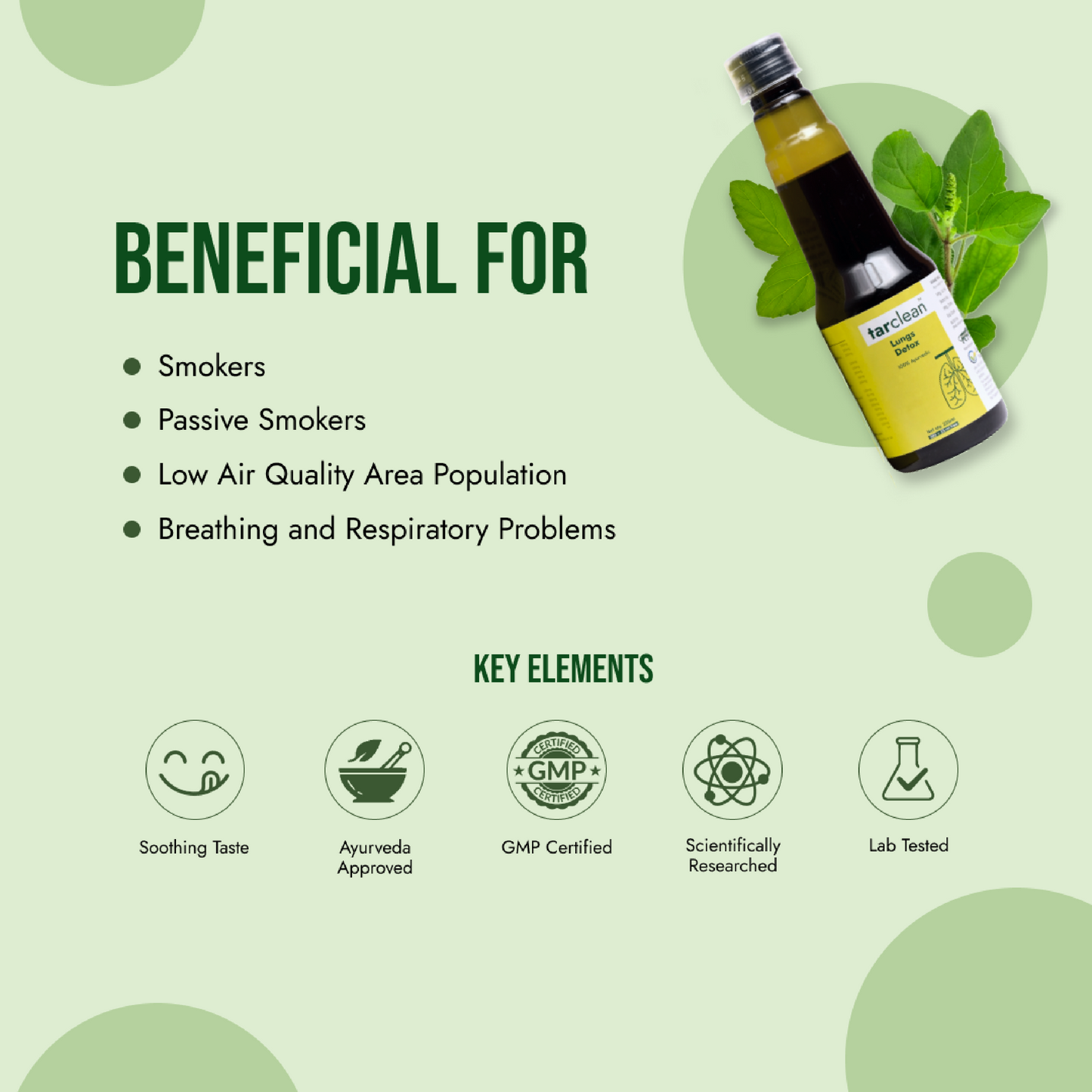 Tar Clean Lungs Detox Syrup Lungs lung Tar Clean Syup | Detox For Smokers Cleanse | Lung detox | Lungs Cleanse Detox | Lung cleanse | Lungs Cleanse