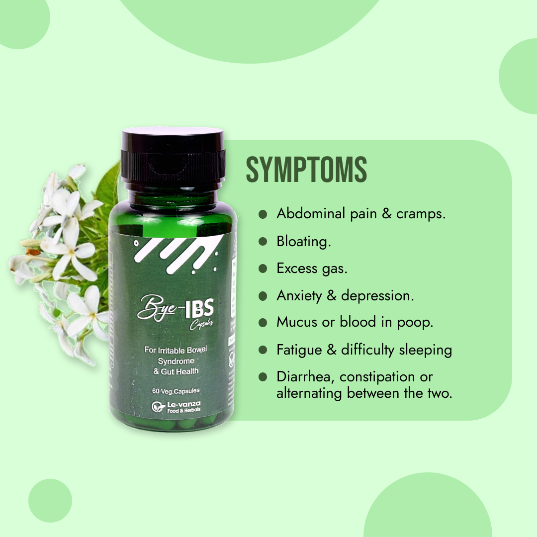 Bye IBS Capsules Helps To Provide Relief in Irritable Bowel Syndrome & Relieves Abdominal Gases